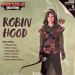 Robin Hood Costume (kid age 5-7)